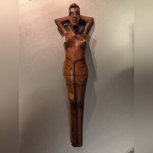 ⭐Sexy Wooden Lady Looking For Nuts